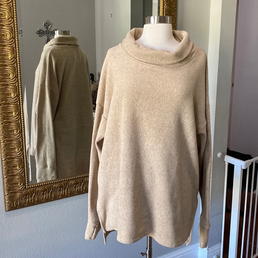Cuddl Duds Pullover Tunic, Fleece, XL, Never Worn